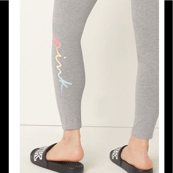 NWT Victoria’s Secret PINK High Waist Full Length Leggings - Picture 4 of 8